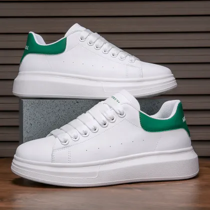 Cost Effective Thick Sole White Shoes for Men - Wholesale Board Shoes