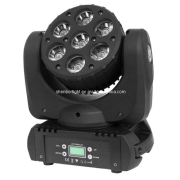Stage 4in1 7PCS RGBW Mini Moving Head Light