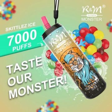 R&amp;M Monster 7000 Italie Dermable Vape Pod