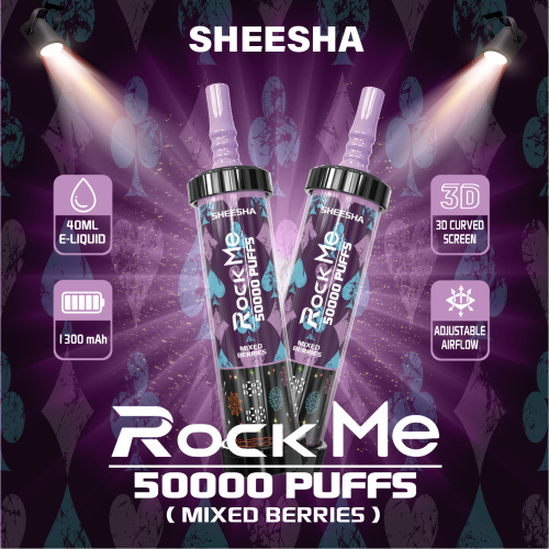 Asli rock me sheesha 50k puffs vape