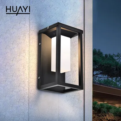 HUAYI China Wholesale LED Solar Wall Lamps
