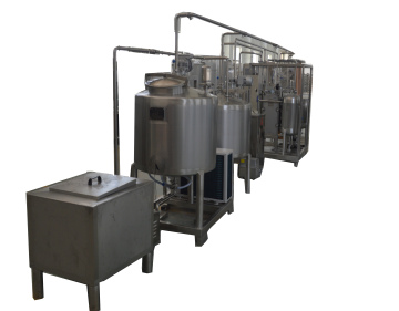 Full Automatic 1000L/H Dairy Industry Stirred Yogurt Production Plant