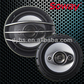 TS-654 6.5 "4-Way 200W Car Speaker Audio Koaksial Mobil, Black Stereo Speaker 6 1/2"