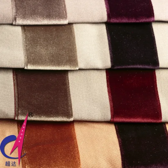 Fashion Design Polyester Spandex Velvet