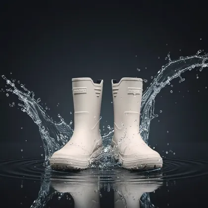 Non-slip Winter Rain Boots Custom Design Work Boots