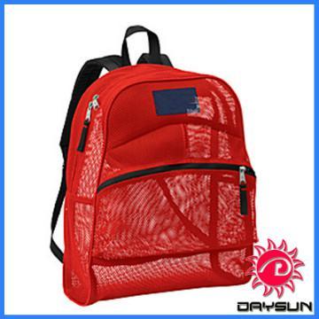 Mesh polyester cool sport backpack