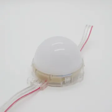 50mm LED Point Lights: Outdoor Amusement, Fairground Globe, and Full Color Lighting Solutions - 1903IC 5050 7LEDs, DC24V, 1.4W, Landscape Applications