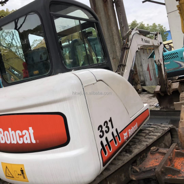 사용중인 미국 브랜드 Bobcat331 유압 크롤러 굴삭기 판매