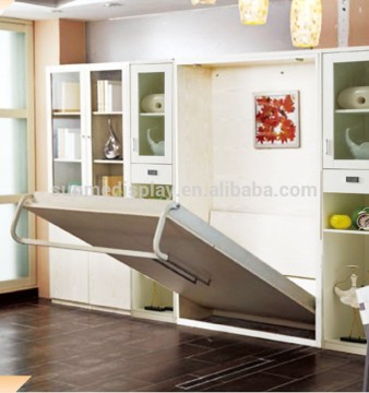 hot sale quality guarantee space saving furniture vertical murphy wall bed