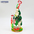 Girazi Bubbler neFixed Digufuser Downder Pipi pombi Bongs, Ruoko Paakapenda Ruvara rwePolymer Glass Bongs Bongs, kupenya murima