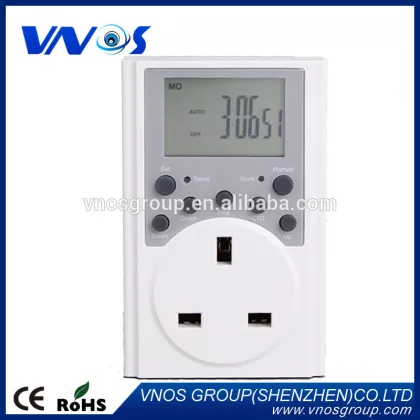 Timer Switch, Programmable timer switch, weekly digital timer with pulse