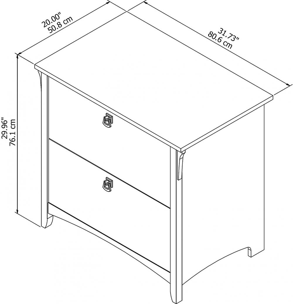 Lateral File Cabinet In Antique White6 Jpg