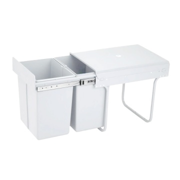 Ανοίξτε το επάνω ντουλάπι flushmount pull-out σκουπίδια CAN 40L-Υψηλής πώλησης κάδος αποβλήτων κουζίνας