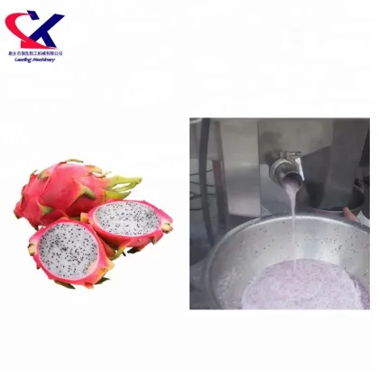 Industrial Dragon Fruit/Pitaya Peeling and Juicing Machine