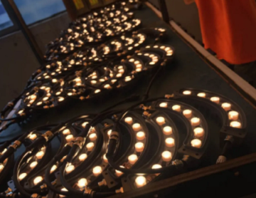 Luces de abrazador de árbol LED a prueba de rayos