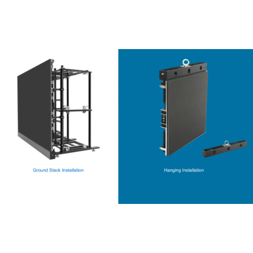 rental led display installation alibaba