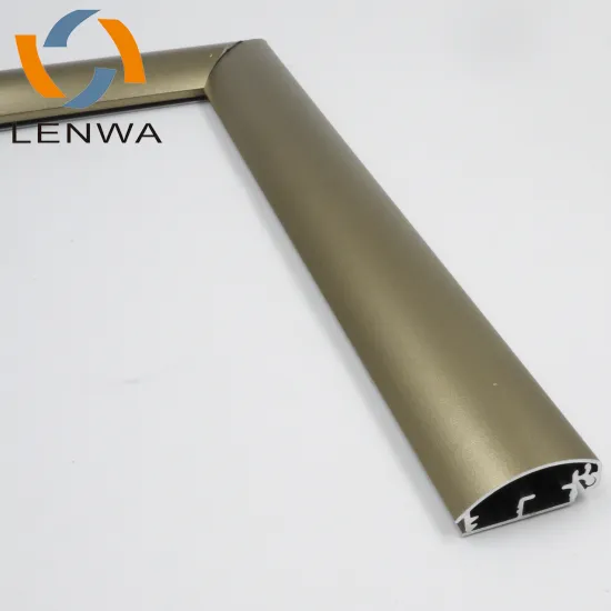 Lenwa Wholesale Aluminium Advertising Snap Frame Profile - Champagne Poster Photo Frame