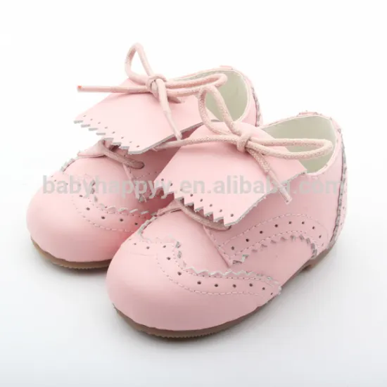 Pink color girls casual shoes factory beauty baby infant shoes in bulk