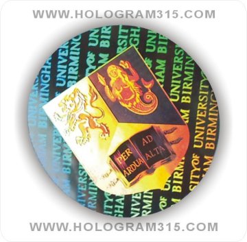 Authentic Security 3D Hologram Stickers (P-025)