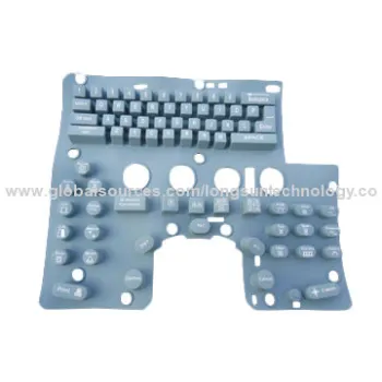 Bio-medical machine silicone keyboard, backlight, silicone protector