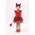 Disfraces de niña del diablo de Halloween