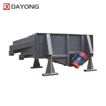Chemical Industry Sifting Machine High Capacity Separator Linear Vibrating Screen Sieve