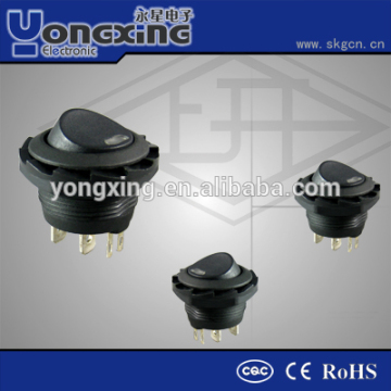 KCD8 20mm led round rocker switch