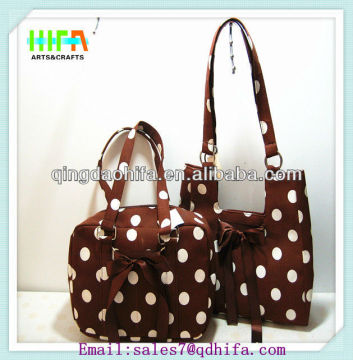 HIFA Promotional Canvas Tote Bag Long Handle Brown Canvas Bag Wholesale