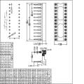 2,54 mm Pitch vertical através do orifício girated IC Dip Dip Socket Dip-in-line Socket Straight Dip (H = 3,0)