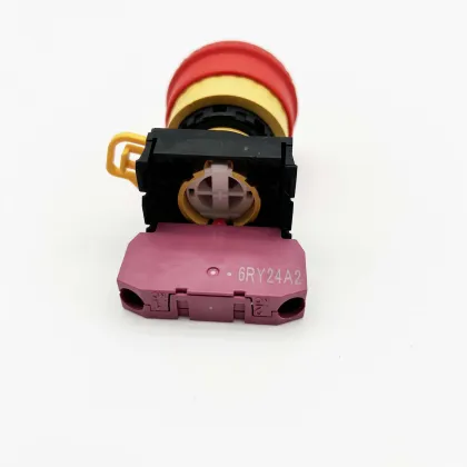 Search Engine for SOK Escalator Spare Parts: IDEC YW1B-V and YW-E01 Stop Switch Buttons