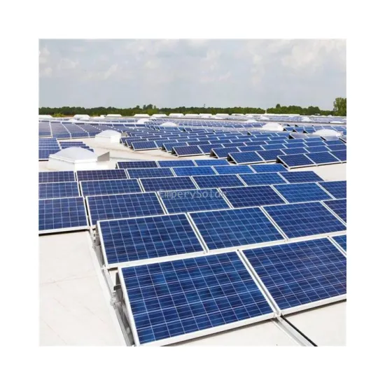 Ballasted Aluminum Solar System with Metal Roof and Flat PV Panel Mounting Structure Rack System