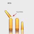 Small Sealed Vial 1.5ml Score-Break Ampules Clear