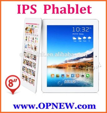 8 inch IPS Phone call tablet pc 3G 4G WCDMA 4 bands GSM build-in GPS Bluetooth FM
