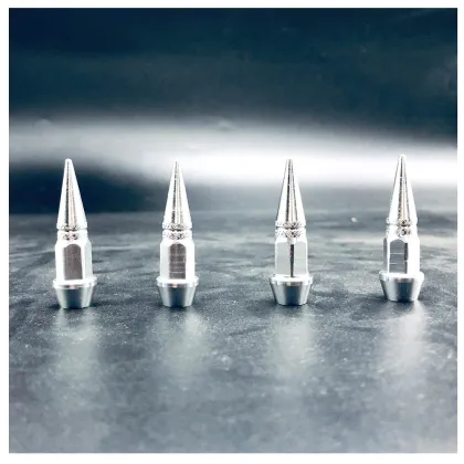 4PCS Creative Valve Caps Aluminum Alloy Bullet Valve Caps Car Universal Valve Caps Car Tire Spare Parts