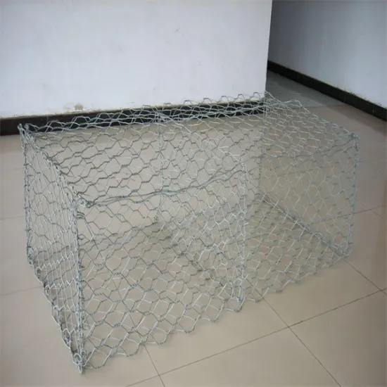 1x1x1m hexagonal iron wire mesh gabion box