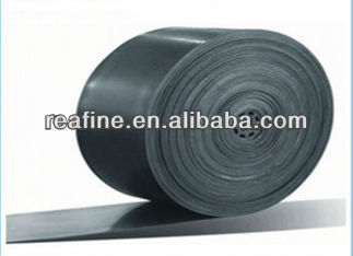 durable&oil resistance nylon/rubber flat transmission belt brown