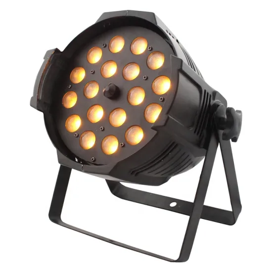 Professional Indoor 18x18W RGBWA UV 6in1 Zoom LED Par Can Light for Wedding Events