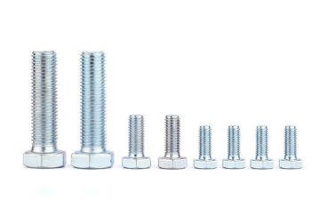 Grade 4.8 8.8 zinc plated hex flange bolt