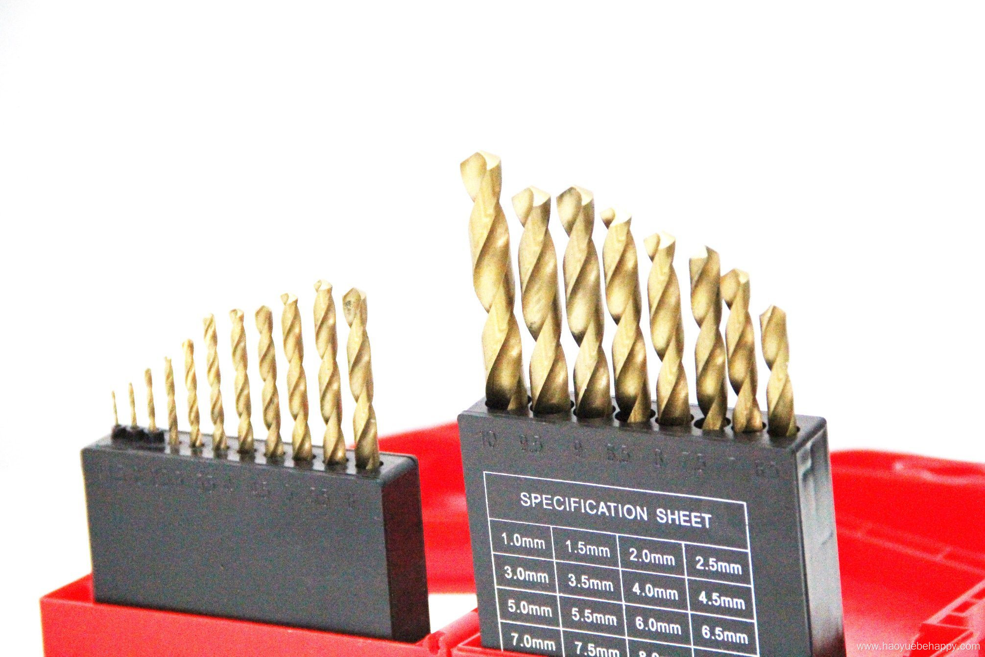 New Type 19PCS Drill Bit Set Plastic Box