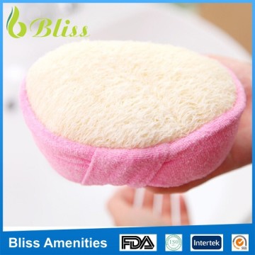 N125 2015 good quality organic natural Loofah sponge with different color