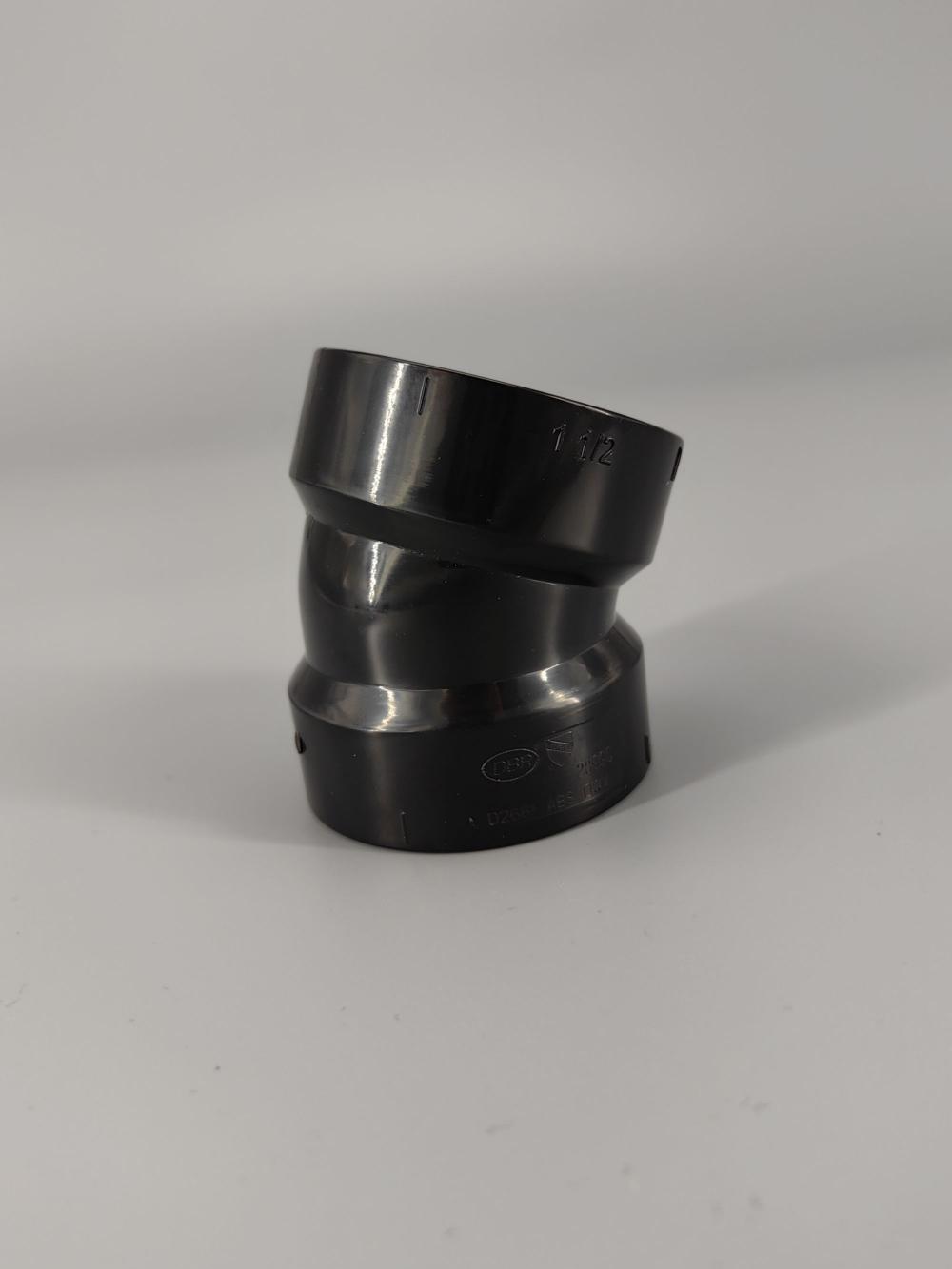 ABS fittings 1.5 inch 22.5 ELBOW HxH