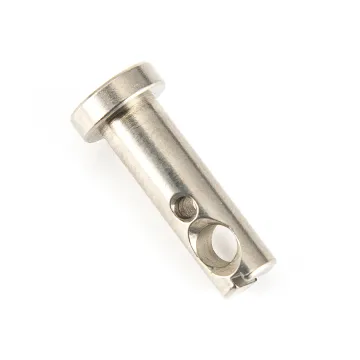 Shaft Plug Cap Stainless Steel Turned With Holes