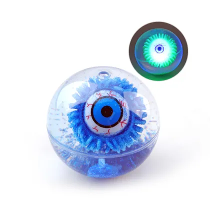 Spooky Halloween Toys: EPT Dollar Item Collection - Scary Eyeballs, Bouncing Balls, and Luminous Eye Bouncy Balls for Kids