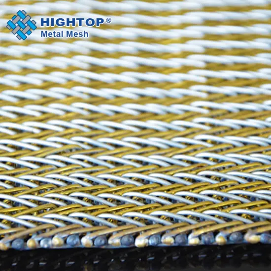 Decorative Stainless Steel Compound Balanced Chain Link Spiral Wire Mesh: Enhancing Aesthetics and Strength in Architectural Applications