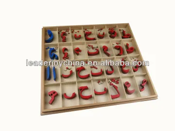 Montessori-Arabic Moveable Alphabet
