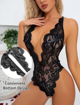 ODM OEM Private Label Plus Size Lace Lingerie Bodysuit