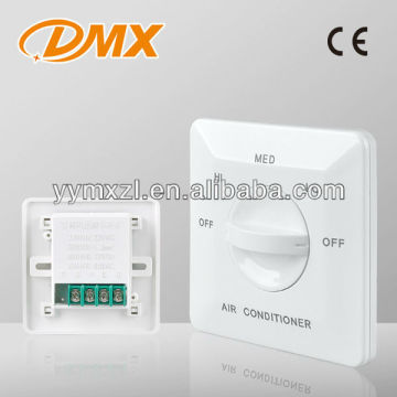 Mechanical HVAC System Thermostat Three-speed Switch