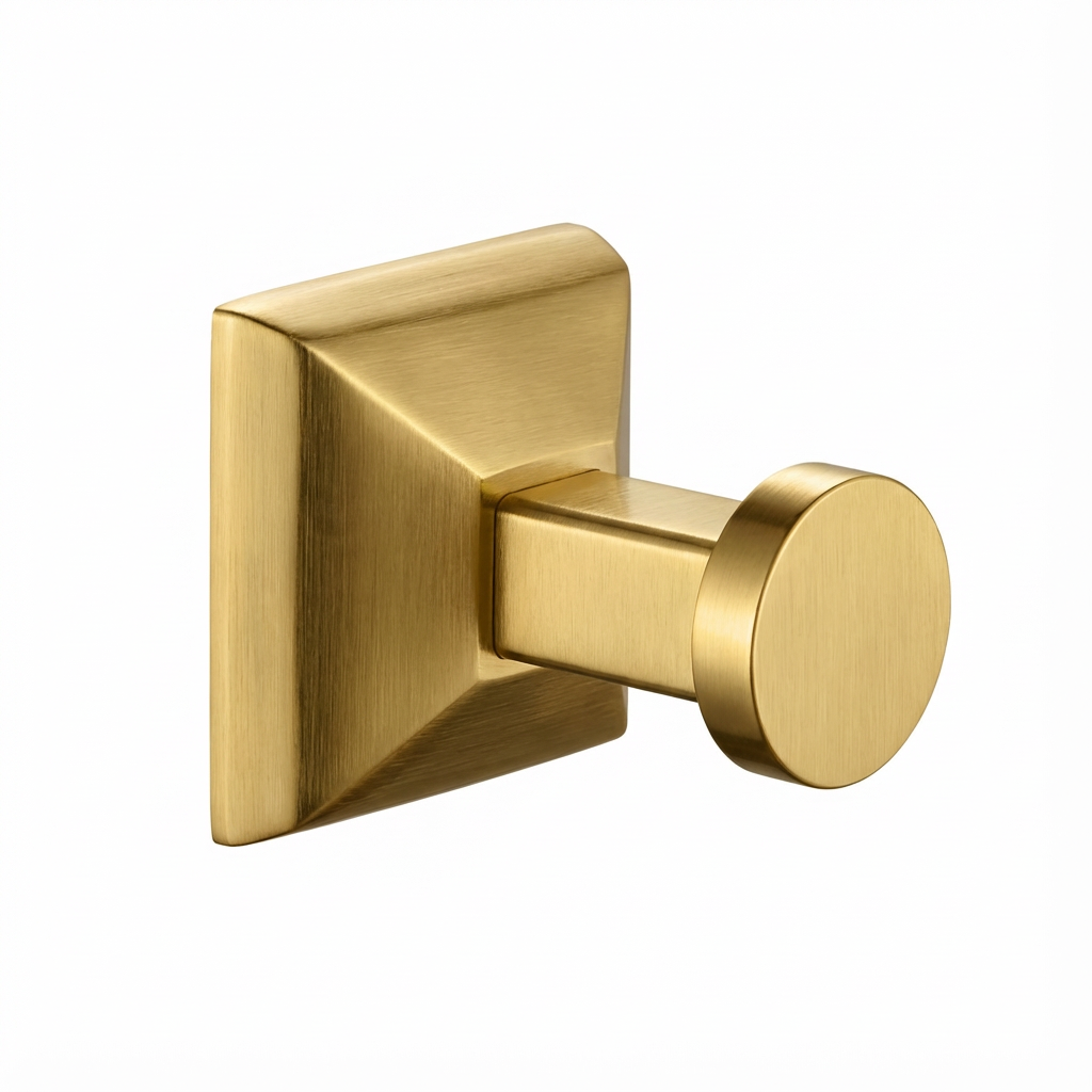 gold bathroom hooks