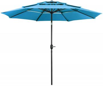 Outerlead Outdoor 10ft Vented 3-Tier Patio Parasol