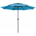 Außenleiter Outdoor 10 Fuß entlüftete 3-tierende Terrasse Parasol